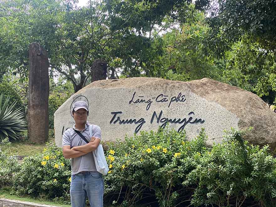 làng cà phê trung nguyên